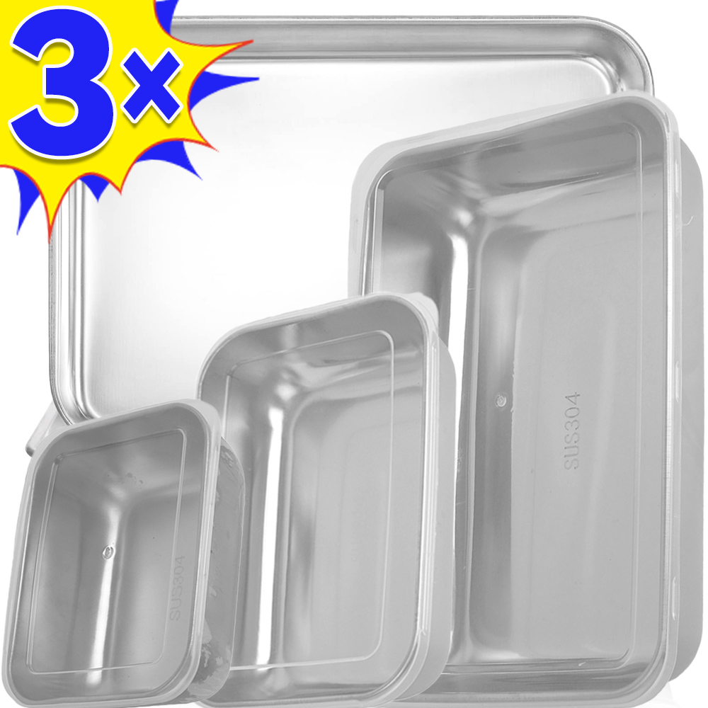 Dim Sum Basket - Edelstahl Lebensmittel Lagerung Box Frische-halten Box