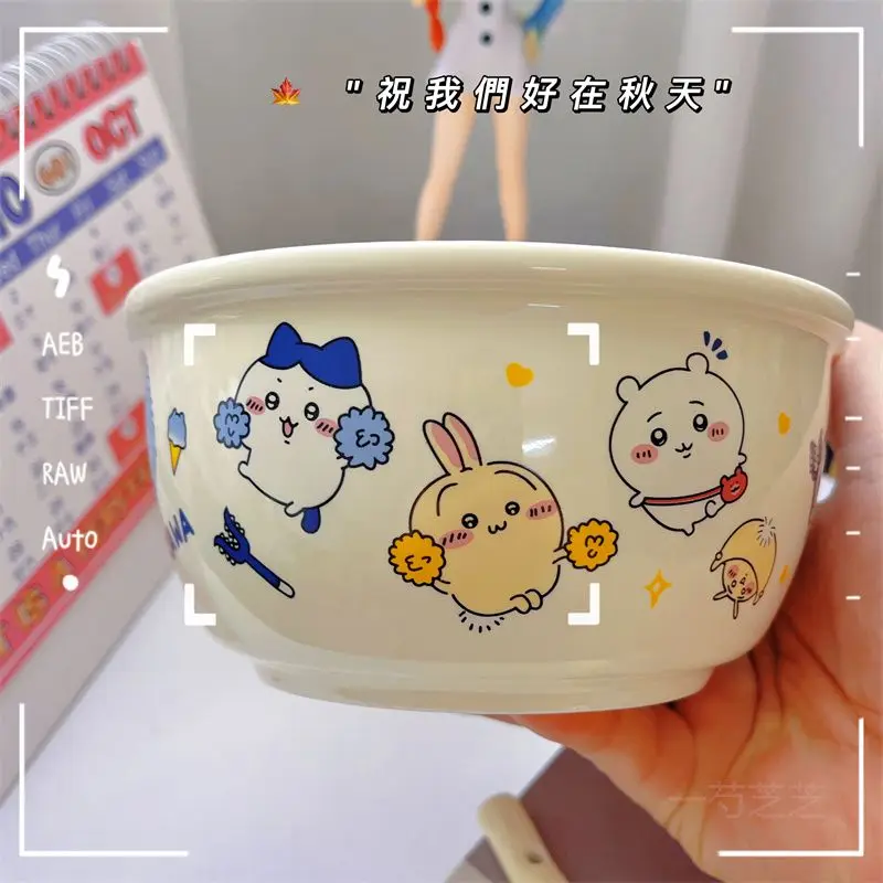 Dim Sum Basket - Chiikawa Cute Cartoon Keramik Instant Noodles