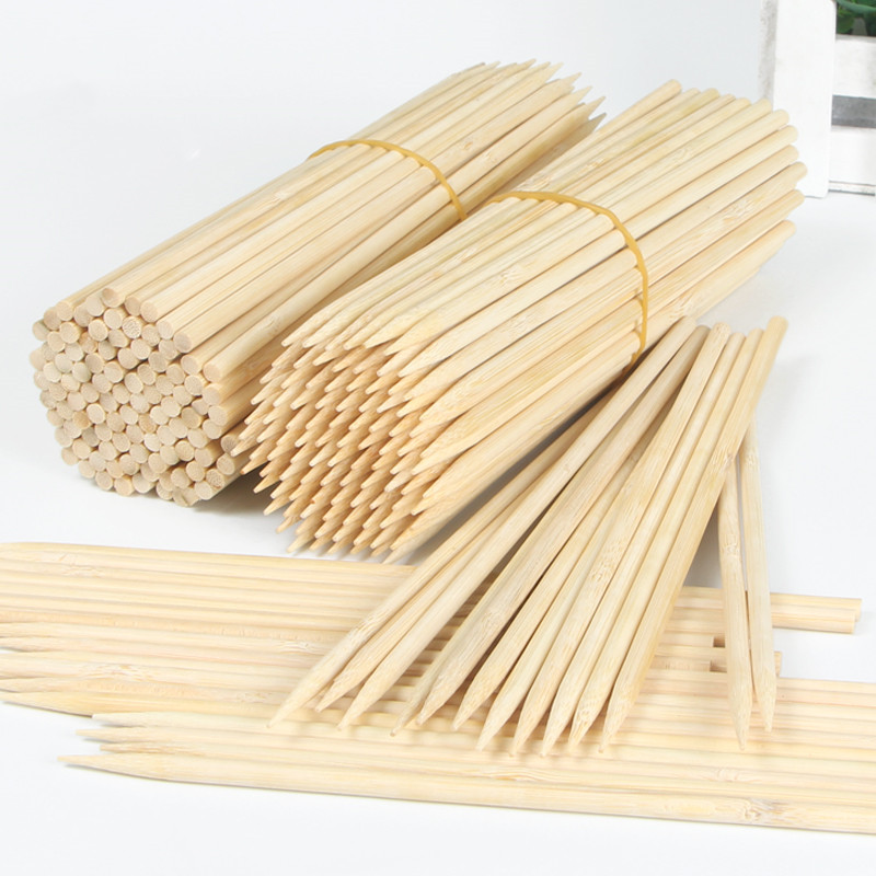Corn Dog Stick - 20/30/40cm x 5mm Bambus Holz Grill