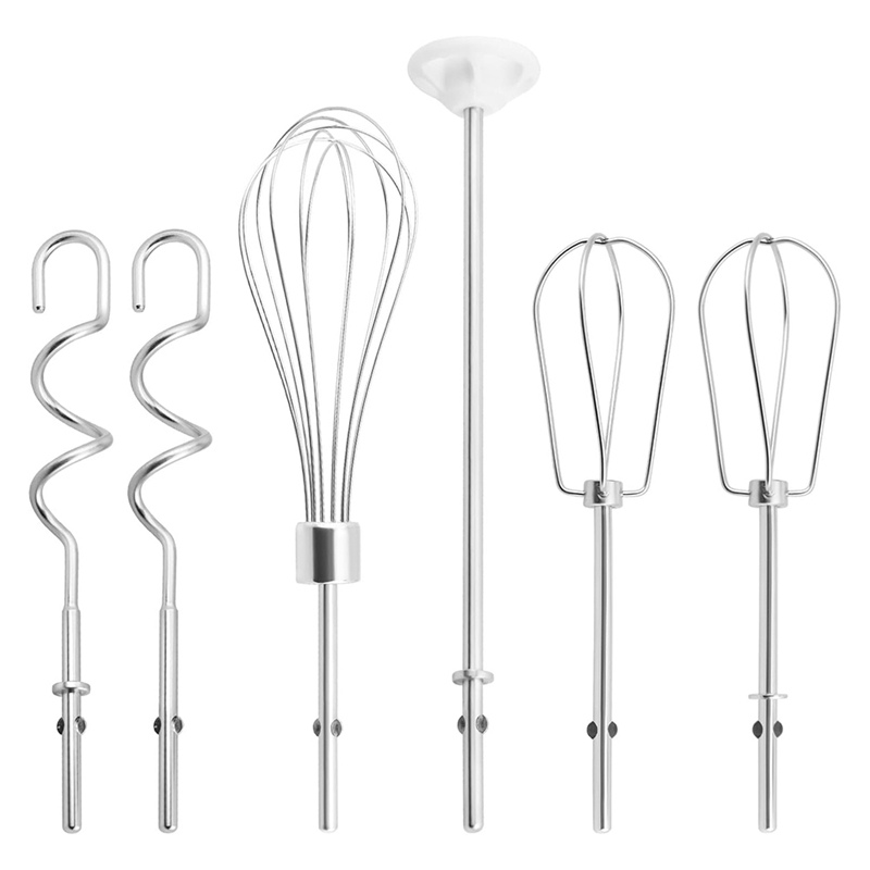 Kitchenaid Mixer Hand Mixer - ABKO-Handmixer-Aufsätze, Rührbesen, Schneebesen, Mischstab und Knethaken,