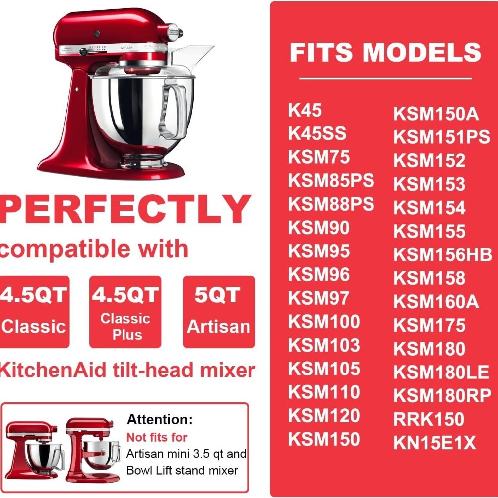 4,5–5 QT Mischschüssel aus Ede – Kitchenaid Mixer Artisan 5Qt Bewertung und Preis