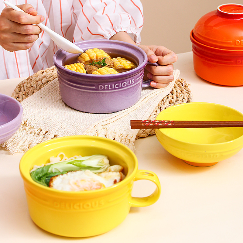 Rainbow Instant-Nudelschüssel, – Dim Sum Basket Bewertung und Preis