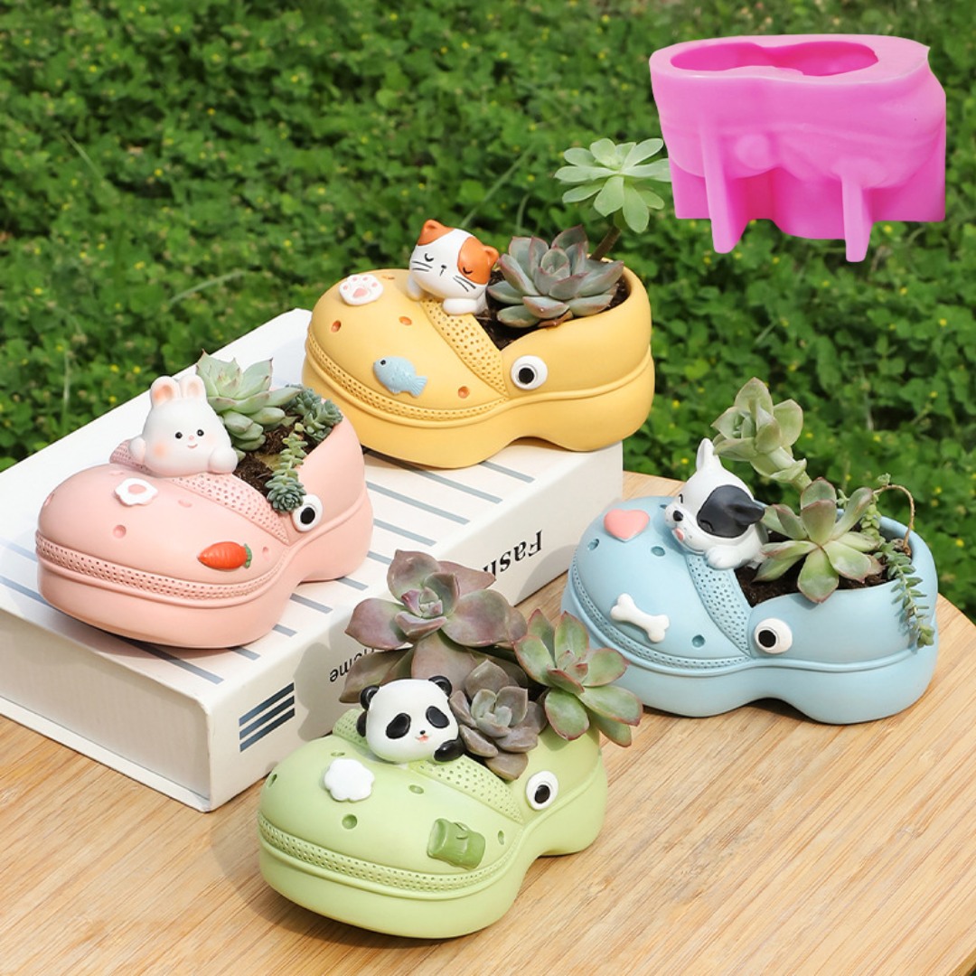 3D Tier Hausschuhe Sukkulente  – Potsticker Mold Bewertung und Preis