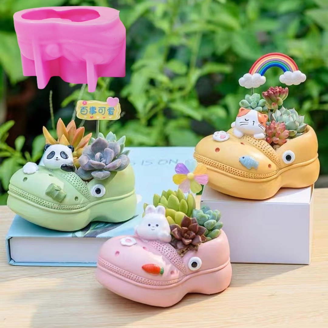 3D Tier Hausschuhe Sukkulente  – Potsticker Mold Bewertung und Preis