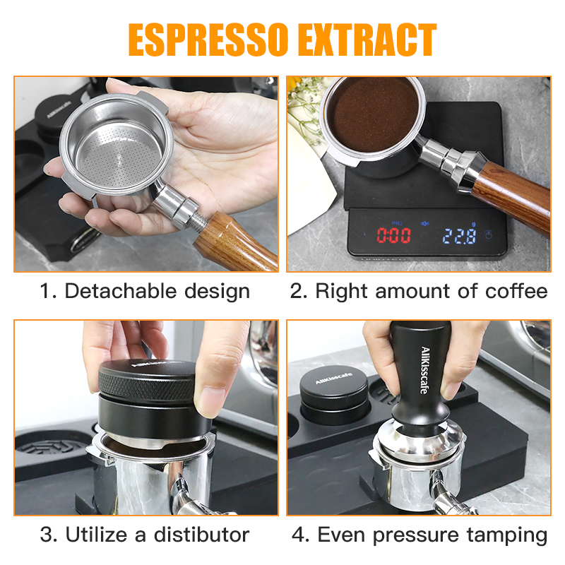 51mm bodenloser Sieb träger 2  – Delonghi Espresso Ecp3420 Bewertung und Preis