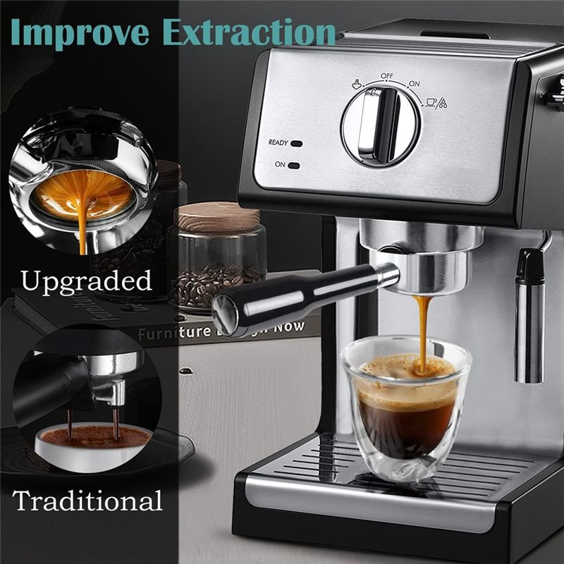 ABHU 51 mm bodenloser Siebträg – Delonghi Espresso Ecp3420 Bewertung und Preis