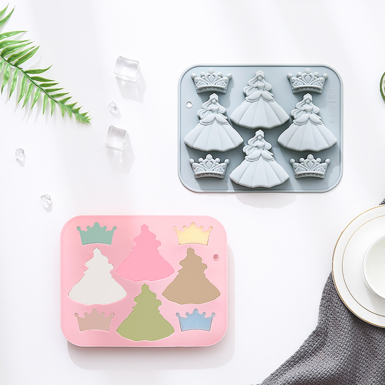8-loch 3d Prinzessin Kleid Kro – Bunny Cake Mold Bewertung und Preis
