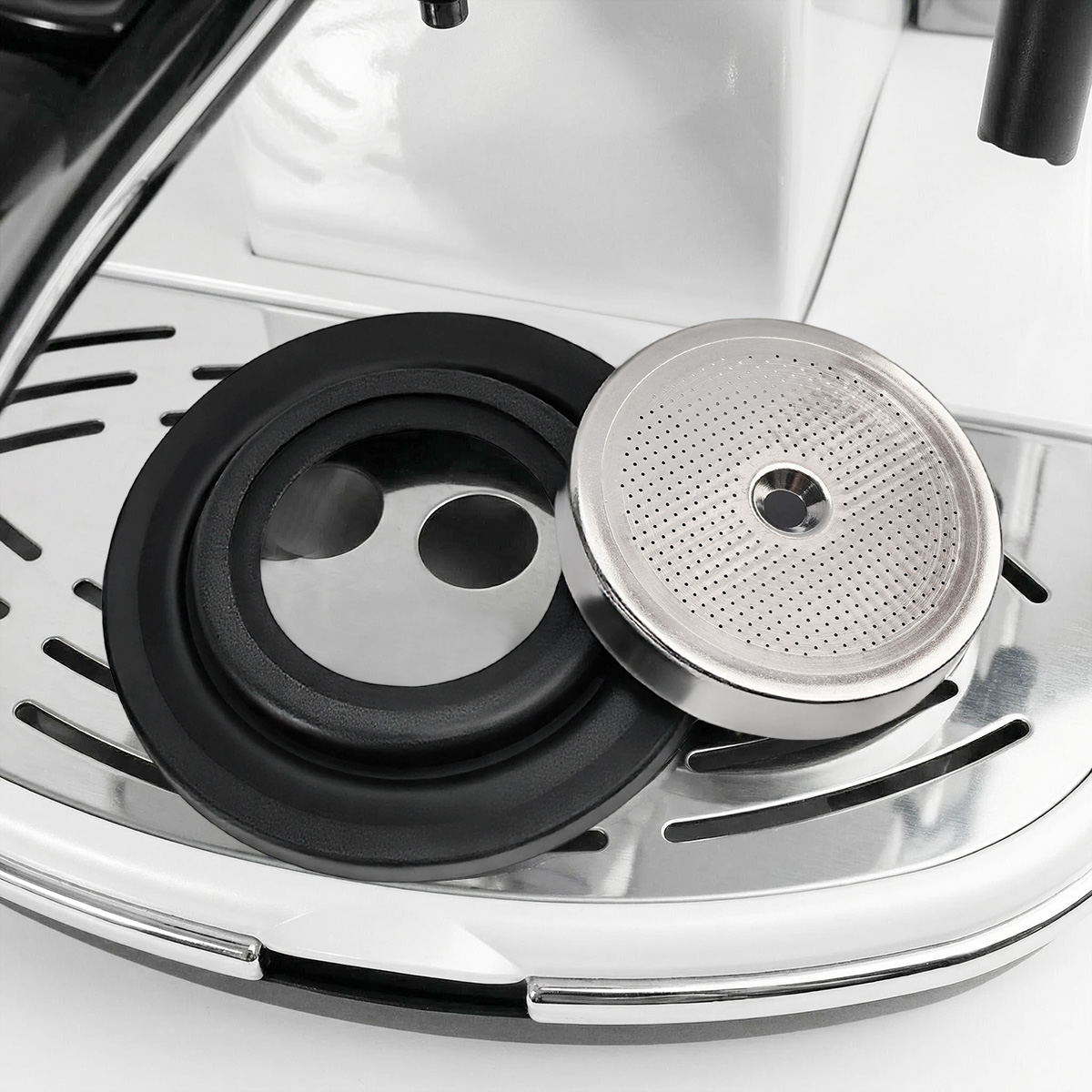 Gruppenkopf-Puck-Sieb-Boiler-D – Delonghi Espresso Magnifica Bewertung und Preis