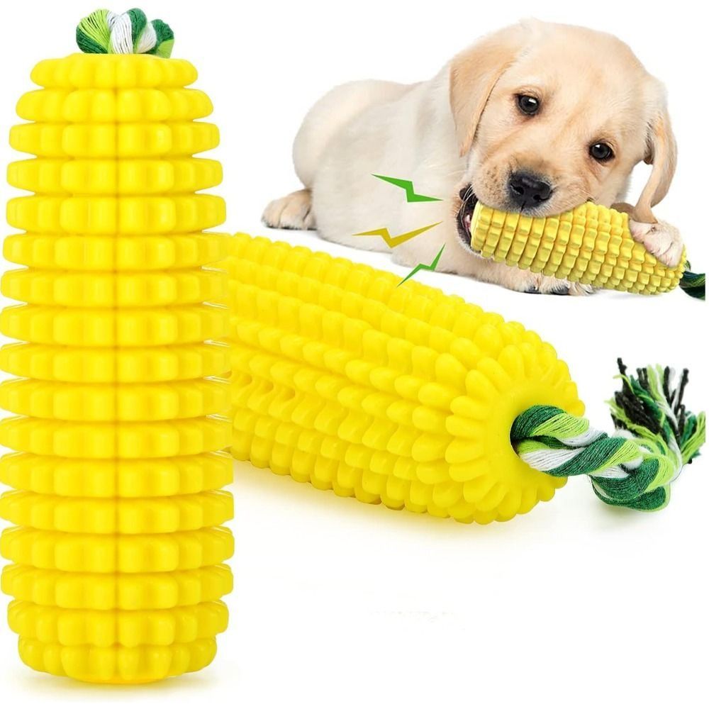 Robuster Gummi-Hundekauknochen – Corn Dog Stick Bewertung und Preis