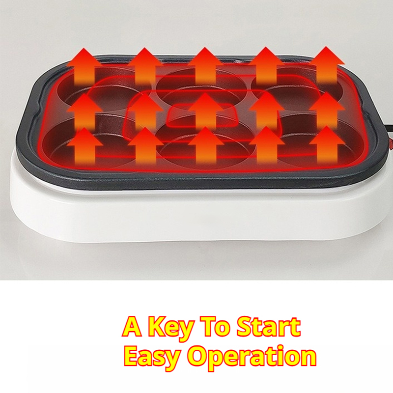 Elektrischer Takoyaki-Herstell – Mini Pancake Griddle Bewertung und Preis