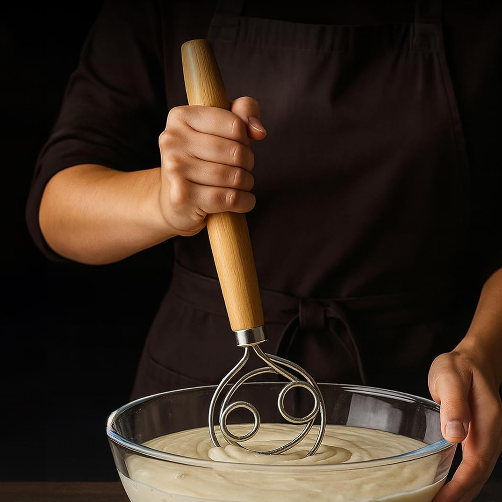 304 Edelstahl Teigbesen mit Gl – Danish Pancake Pan Bewertung und Preis