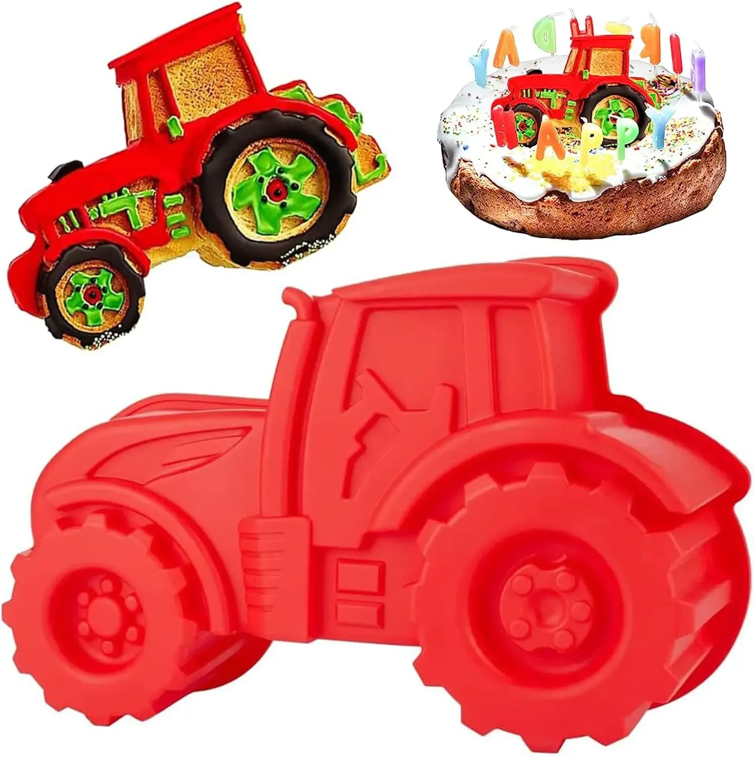 3D Traktor Silikon Backformen  – Bunny Cake Mold Bewertung und Preis