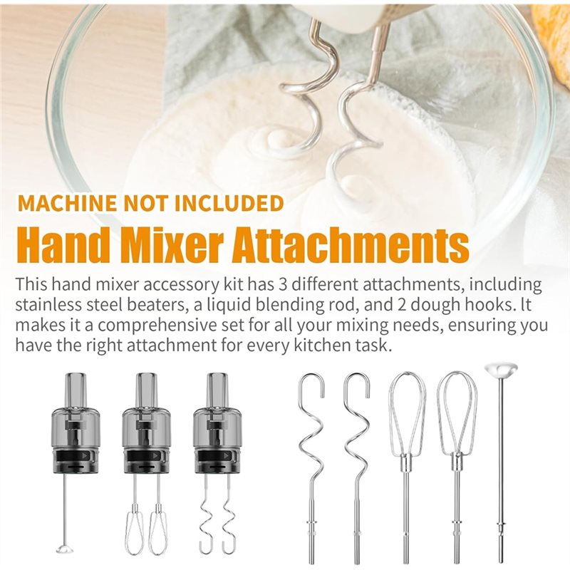 A66Z Edelstahl-Aufsätze für Ki – Kitchenaid Mixer Hand Mixer Bewertung und Preis