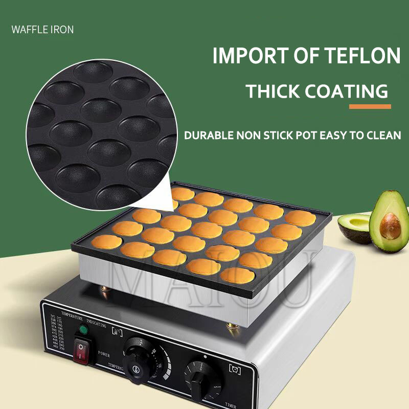 25-Loch Elektrische Pfannkuche – Mini Pancake Griddle Bewertung und Preis