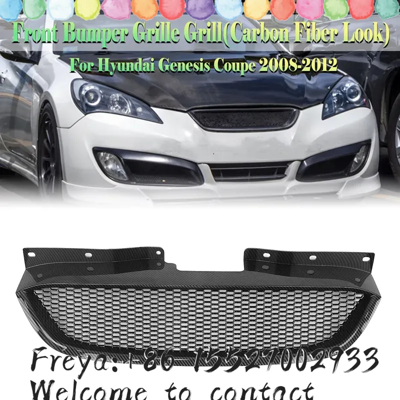 Frontgrill für Genesis Coupe 2 – Crepe Pan Carbon Bewertung und Preis