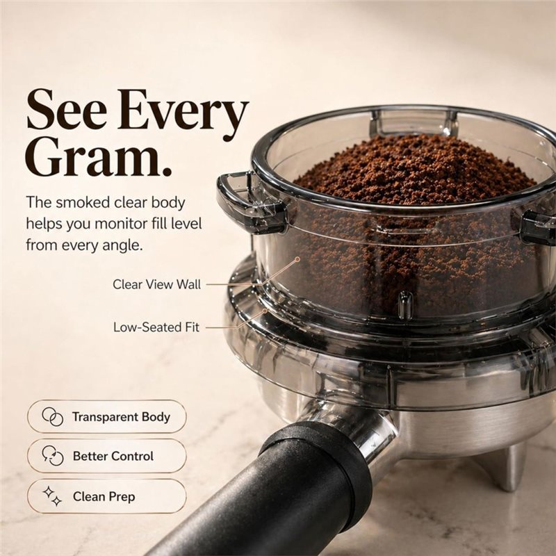 B51CNEU! Twist-Lock-Siebträger – Breville Espresso Barista Touch Bewertung und Preis