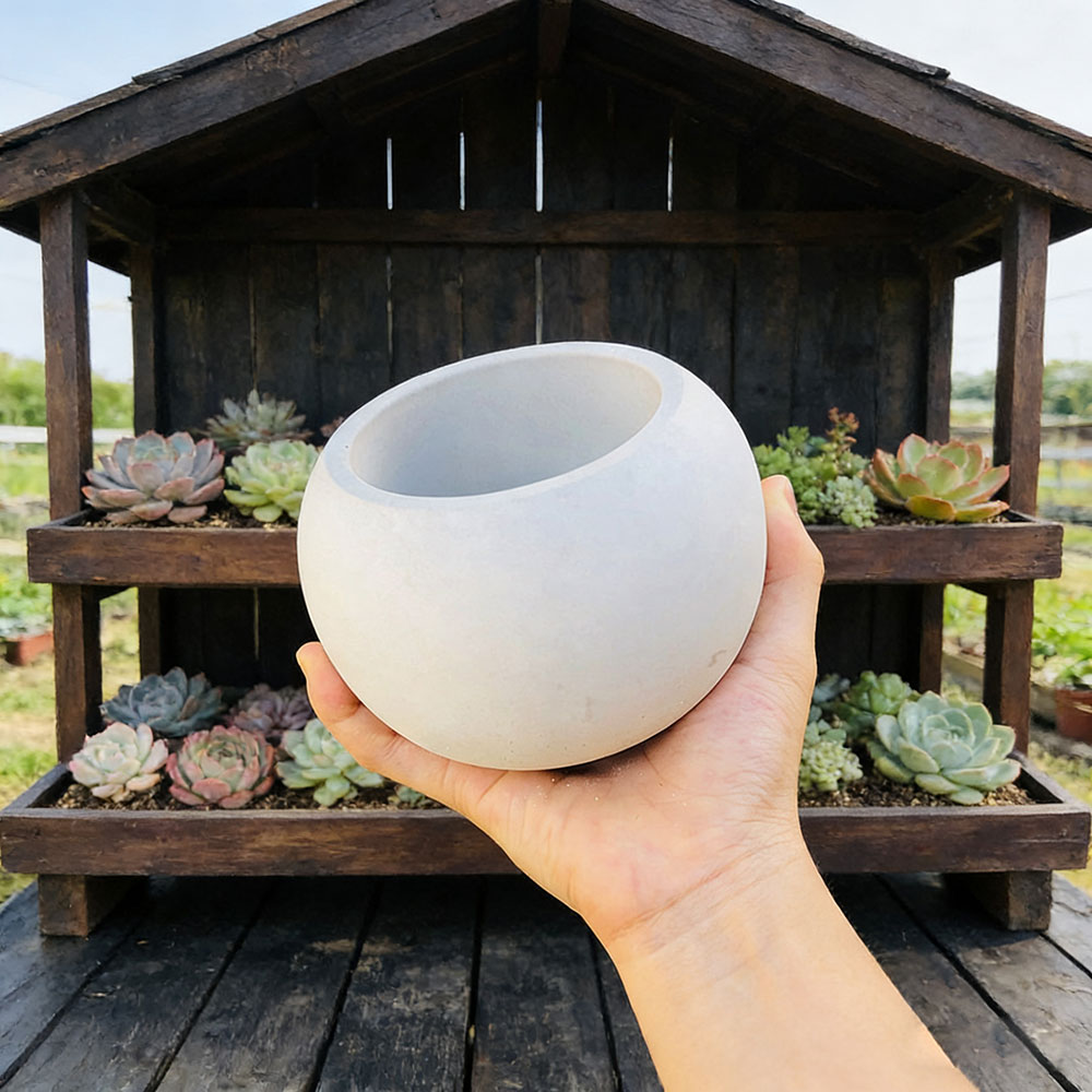 Kugelförmige Blumentopf-Siliko – Potsticker Mold Bewertung und Preis